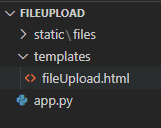 File Upload in Python Flask